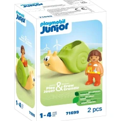 Playmobil Junior 71699 : Enfant avec escargot à bascule - Playmobil