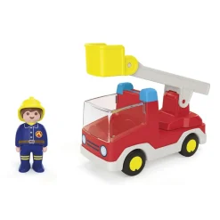 Playmobil Junior : Camion de pompier avec échelle pivotante - Playmobil