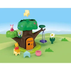 Playmobil Junior & Disney 71693 : Winnie l'ourson et Porcinet avec cabane - Playmobil