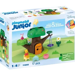 Playmobil Junior & Disney 71693 : Winnie l'ourson et Porcinet avec cabane - Playmobil