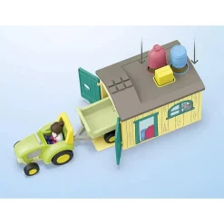 Playmobil Junior : Ferme avec tracteur et animaux - Playmobil