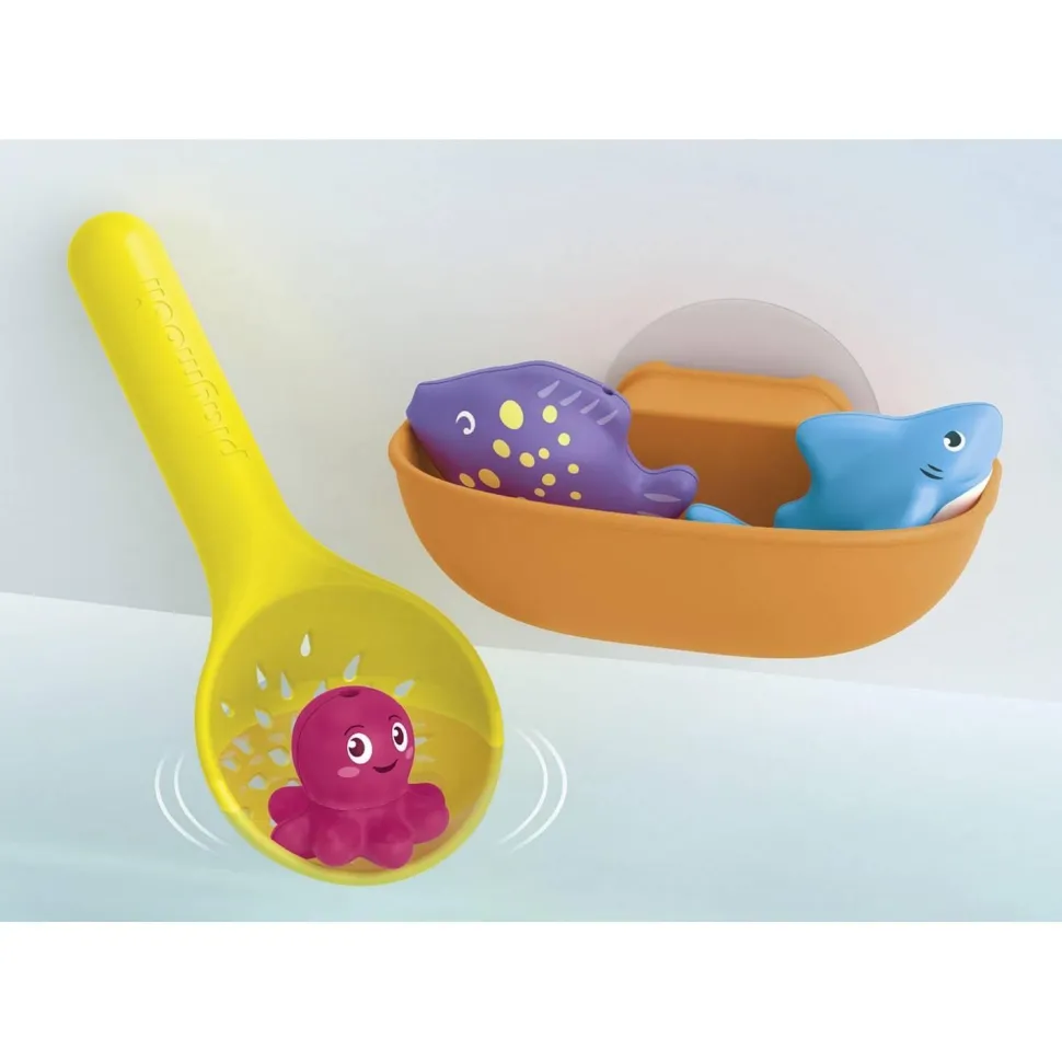 Playmobil Junior : Grand toboggan aquatique et animaux marins - Playmobil