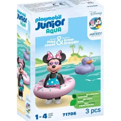 Playmobil Junior Aqua & Disney 71706 : Minnie avec bouée - Playmobil