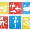 Pochoir animaux marins - Eduplay