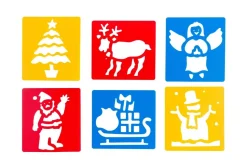 Pochoir de Noël - Eduplay