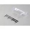 Polycarbonate Wing, Pre Cut,Clear: 8/E/T 4.0 - Losi - TLR