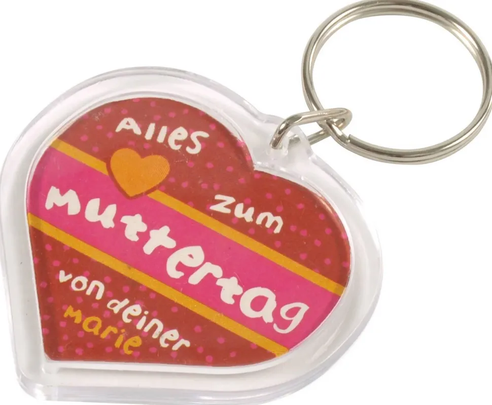 Porte-clef acrylique coeur - Eduplay