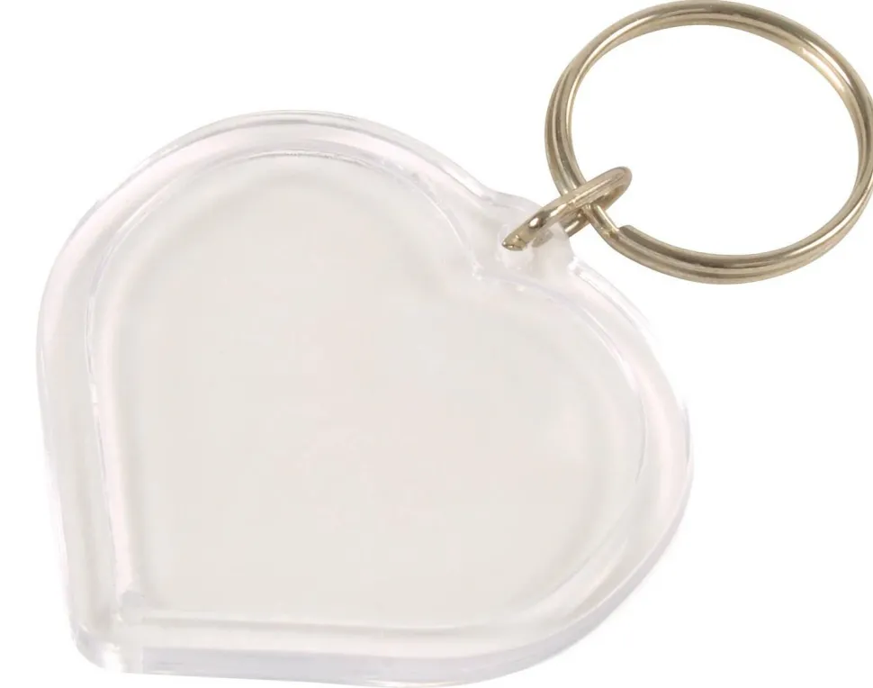 Porte-clef acrylique coeur - Eduplay