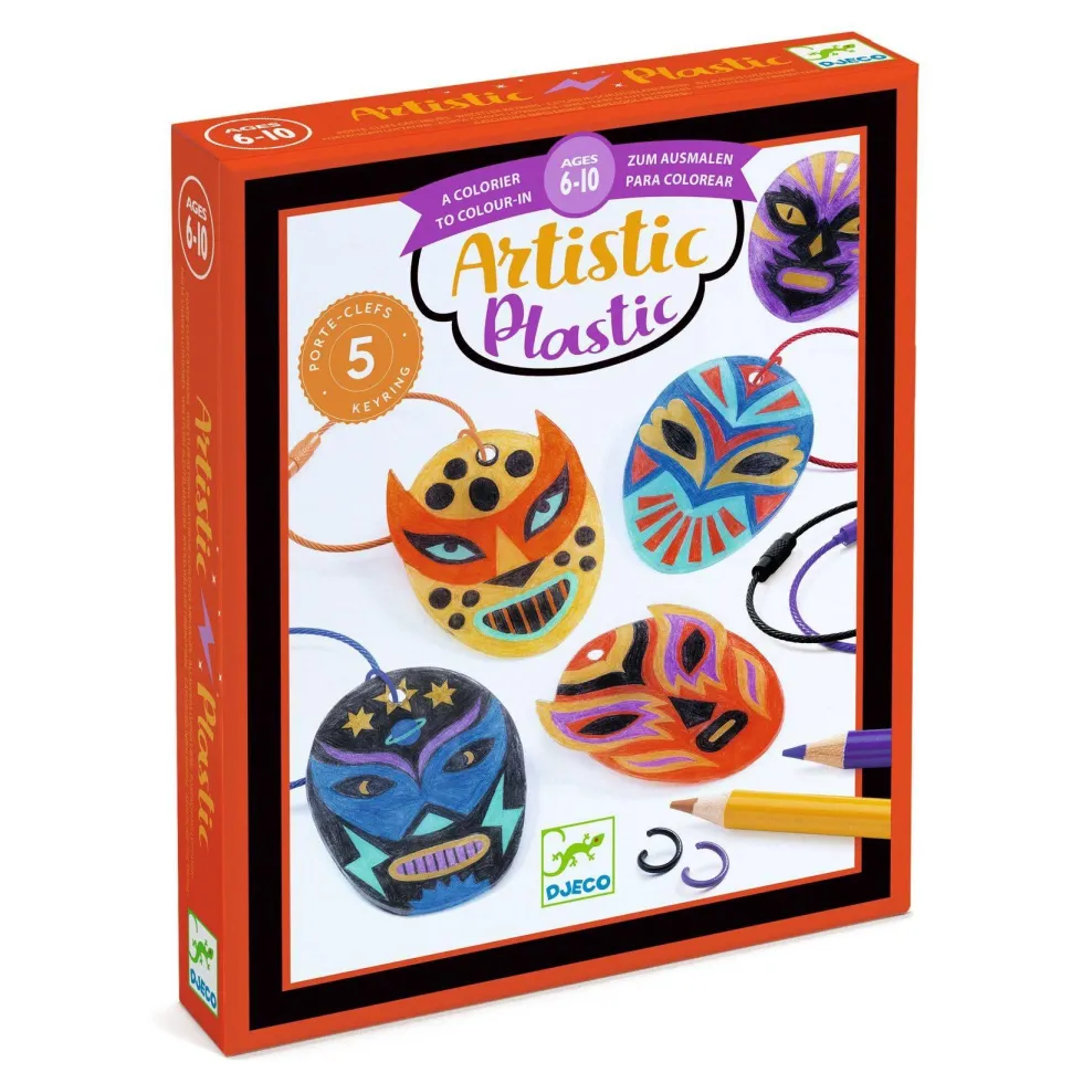 Porte-clefs catcheurs - Djeco