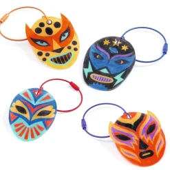 Porte-clefs catcheurs - Djeco