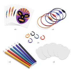 Porte-clefs catcheurs - Djeco