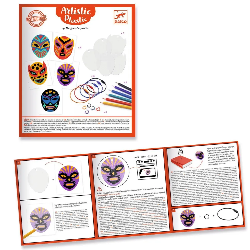 Porte-clefs catcheurs - Djeco