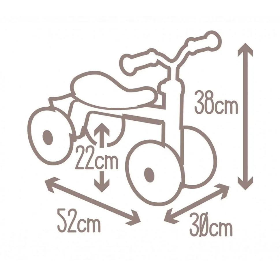 Porteur rookie rose - Smoby