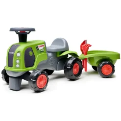 Porteur tracteur avec remorque Claas : Vert - Falk / Falquet