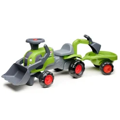 Porteur tracteur avec remorque Claas : Vert - Falk / Falquet