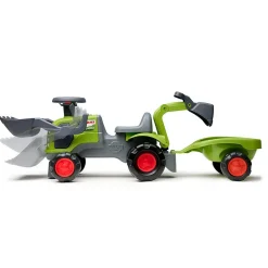 Porteur tracteur avec remorque Claas : Vert - Falk / Falquet