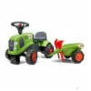 Porteur tracteur Baby Claas avec remorque - Falk / Falquet