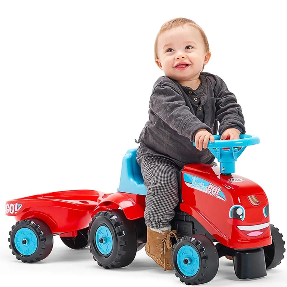 Porteur tractor Go avec remorque - Falk / Falquet