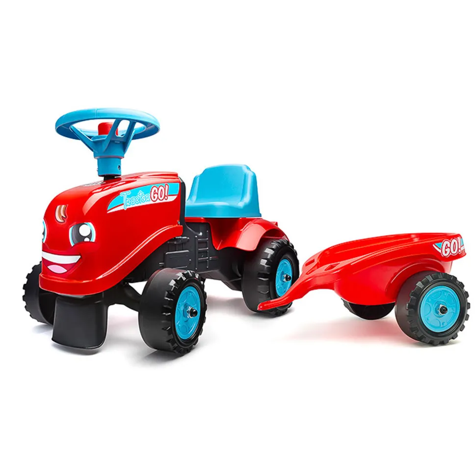 Porteur tractor Go avec remorque - Falk / Falquet