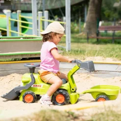 Porteur vintage tractopelle - Falk / Falquet