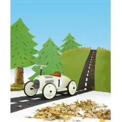 Porteur Voiture en métal : Blanc - Vilac