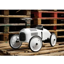 Porteur Voiture en métal : Blanc - Vilac