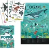 Poster pédagogique : oceans - Poppik