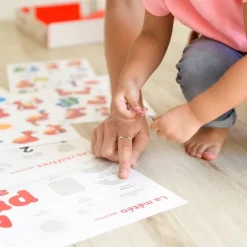 Poster pédagogique et stickers : premiers apprentissages - Poppik