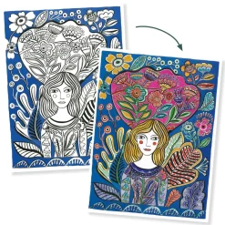 Posters à colorier : Colouring Gallery : Floraison - Djeco