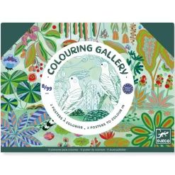 Posters à colorier : Colouring Gallery : Sauvage - Djeco