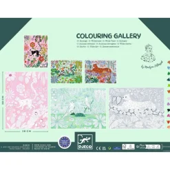 Posters à colorier : Colouring Gallery : Sauvage - Djeco