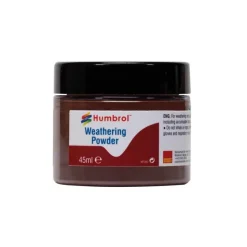Poudre de vieillissement Rouille foncée - 45 ml - Humbrol