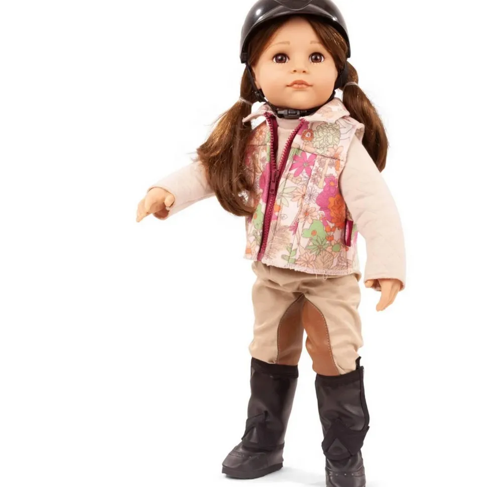 Poupée 50 cm : Hannah adore l’équitation - Gotz