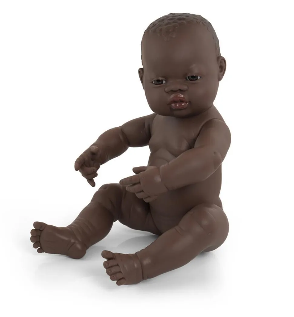 Poupée Bébé Fille - Africain - 40 cm - Miniland