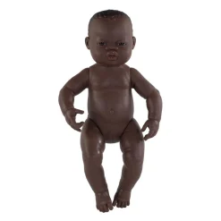 Poupée Bébé Fille - Africain - 40 cm - Miniland