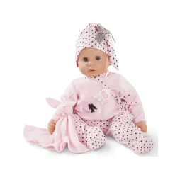Poupée Cookie 48 cm : Tenue rose à pois noirs - Gotz