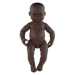 Poupee Bébé Garçon - Africain - 40 cm - Miniland Educational