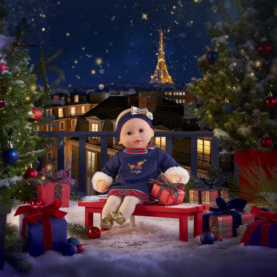 Poupon calin 30 cm Margaux : Corolle en fêtes - Corolle