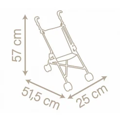 Poussette Canne Baby Nurse - Smoby