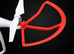 Protéctions hélices phantom 4 rouges - SDS