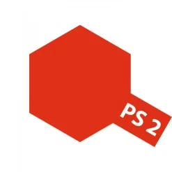 PS2 - Peinture en bombe 100 ml : rouge - Tamiya