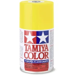 PS6 - Peinture en bombe 100 ml : jaune - Tamiya