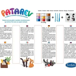 Pâte à modeler : Patarev Les Chats - Sentosphère