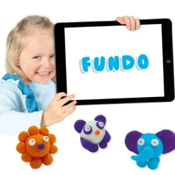 Pâte à modeler FunDo - Animaux - SES Creative