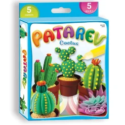 Pâte à modeler Patarev : Blister Cactus - Sentosphère