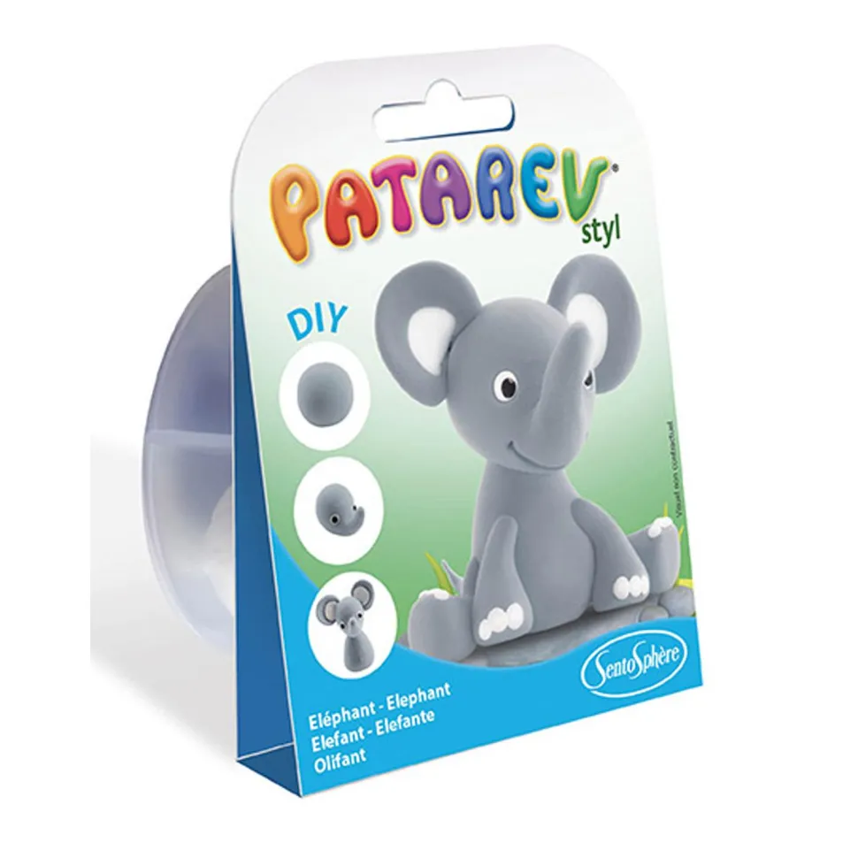 Pâte à modeler Patarev : Pocket Elephant - Sentosphère