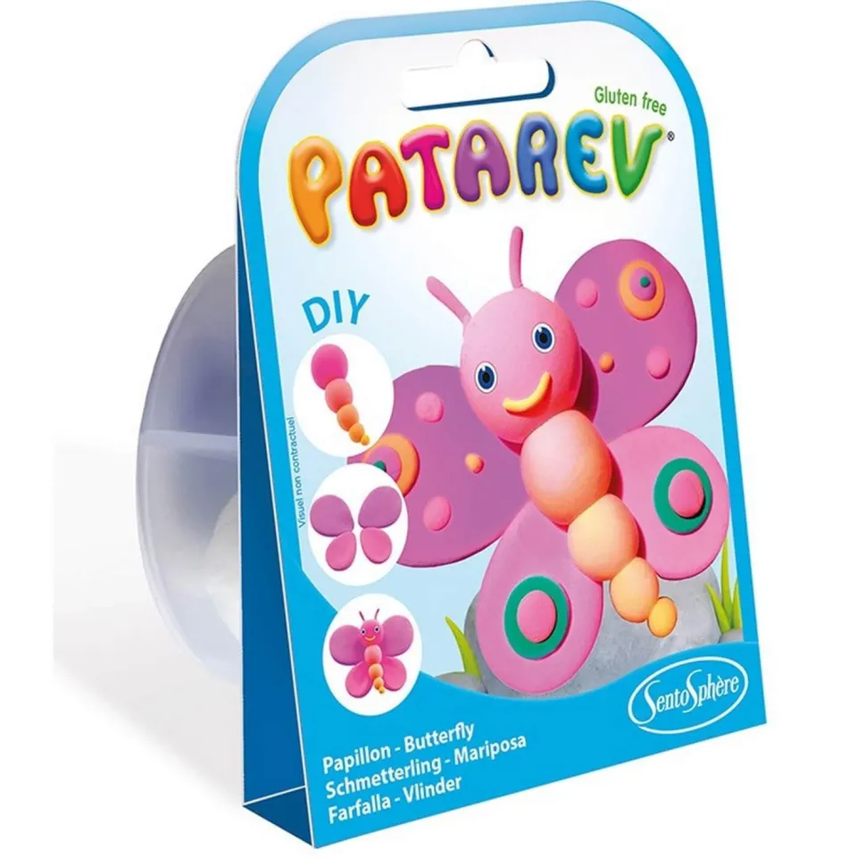 Pâte à modeler Patarev : Pocket Papillon - Sentosphère