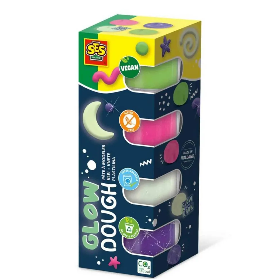 Pâte à modeler phosphorescente - SES Creative