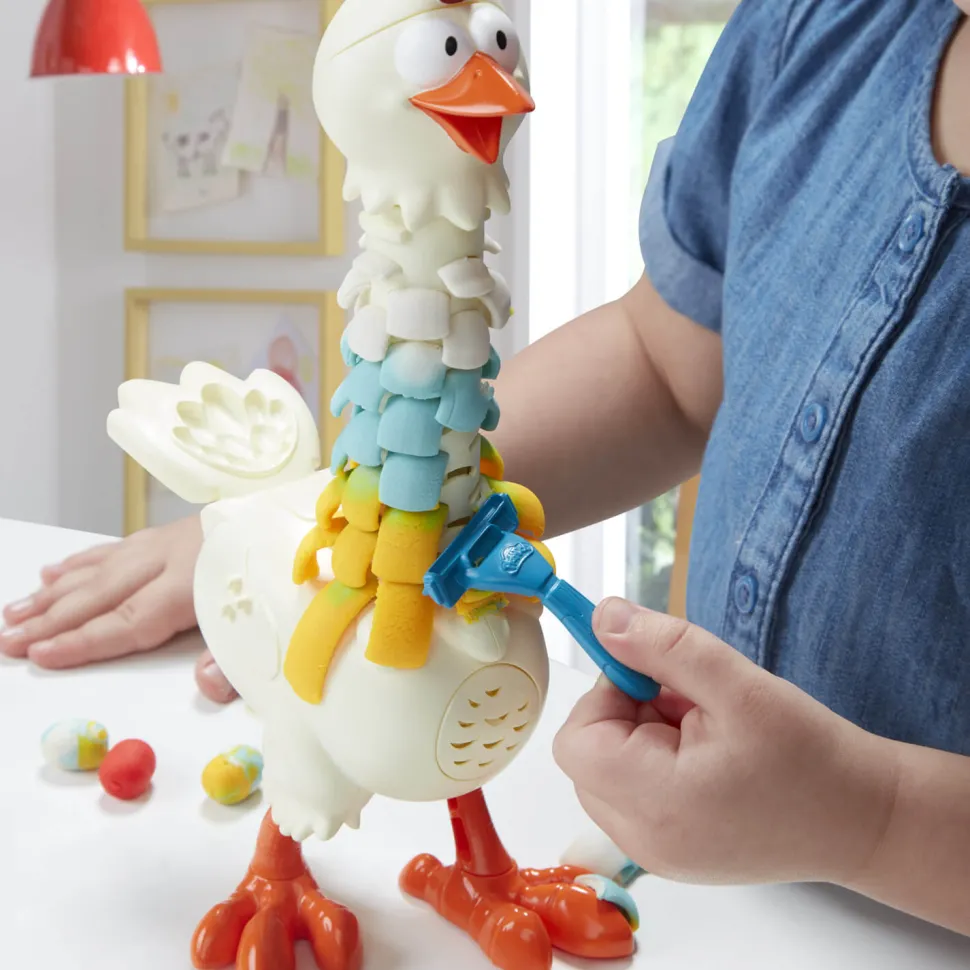 Pâte à modeler Play-Doh : Animal Crew, Plumes en folie - Play-Doh