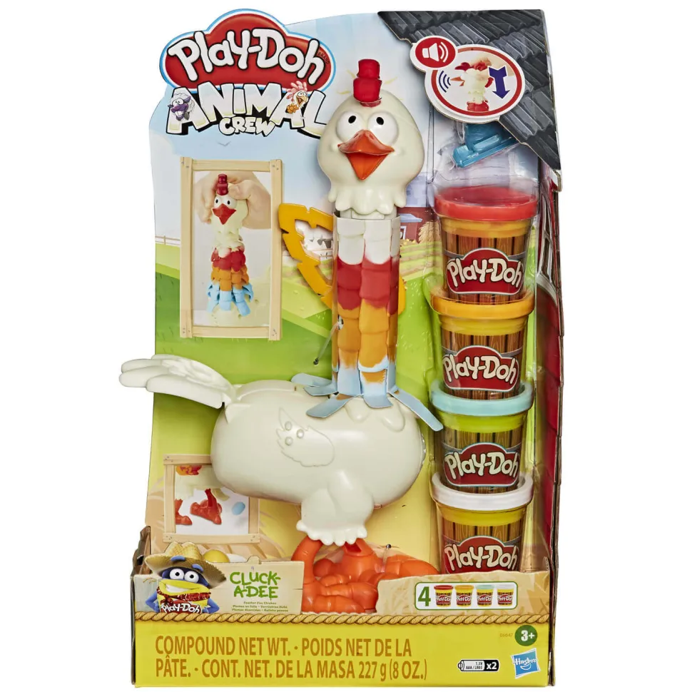 Pâte à modeler Play-Doh : Animal Crew, Plumes en folie - Play-Doh